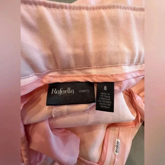 Rafaella Pink Ankle Pants Like New - Picture 6 of 10